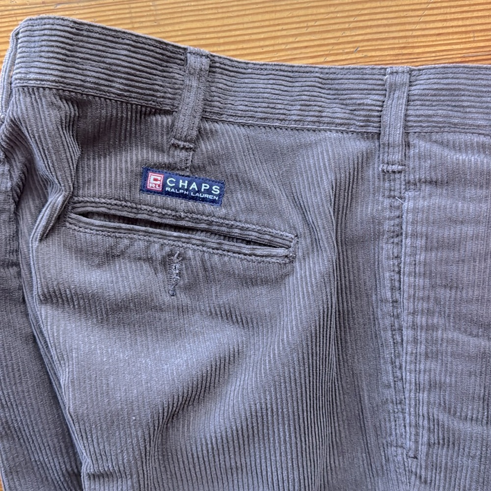 Chaps by Ralph Lauren men’s corduroy pants - Picture 2 of 8